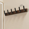 Coat Rack Wall Mount Entryway Wall Hanger for Towels Wooden Coat Hooks Hook Storage Rack for Bedroom Bathroom Kitchen